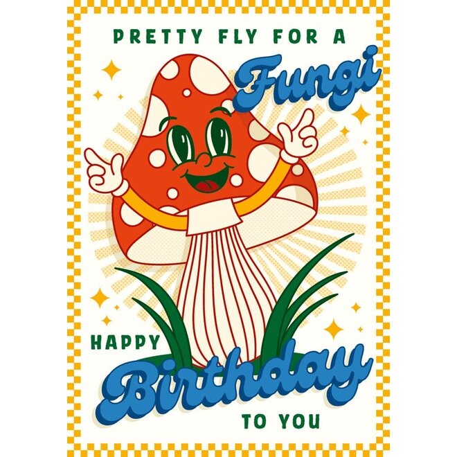 Fungi Birthday Card