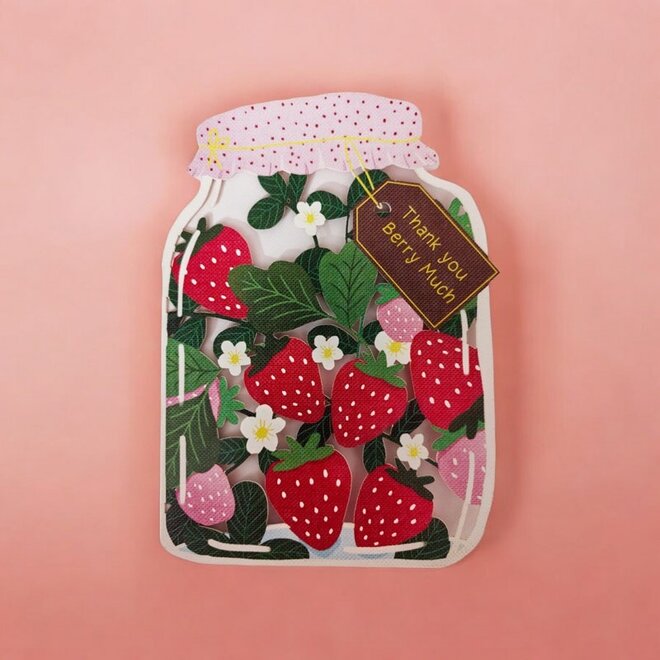 Berry Jar Thank You Card