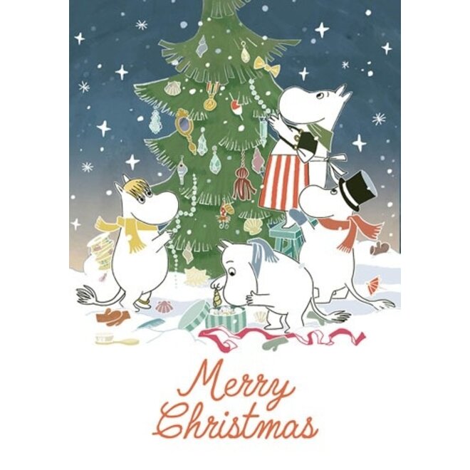 Merry Christmas Moomin Card