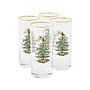 Christmas Tree Highball Glasses Set