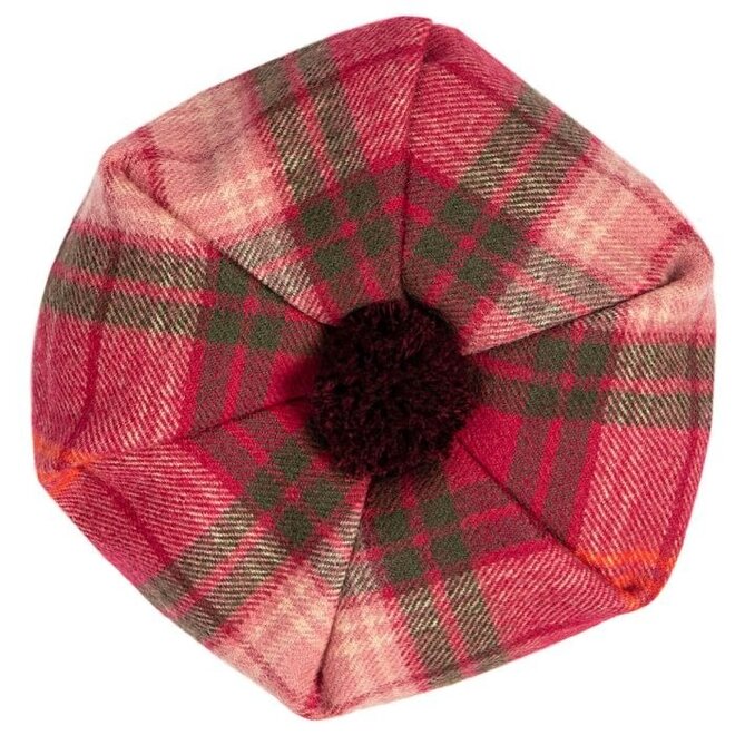 Hunting Rose Tartan Brushed Wool Tam