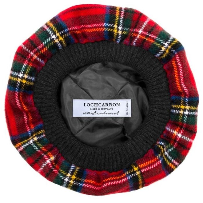 Royal Stewart Tartan Brushed Wool Tam