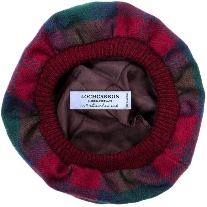 Lindsay Modern Tartan Brushed Wool Tam