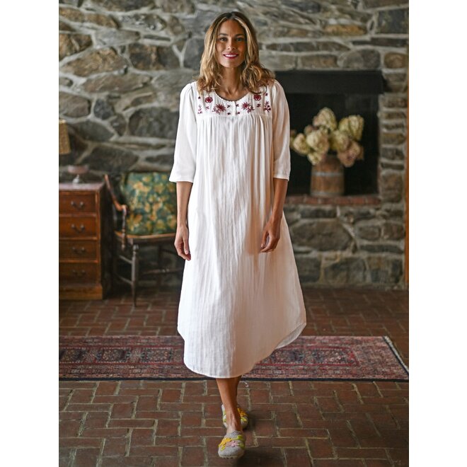 Cheerful White Nighty