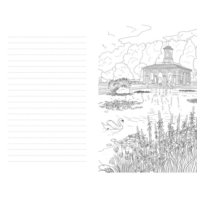 London: A Color Your Own Travel Journal