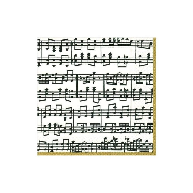 Musica Paper Cocktail Napkins