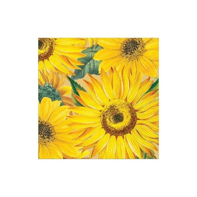 RHS Sunflower Cocktail Napkins