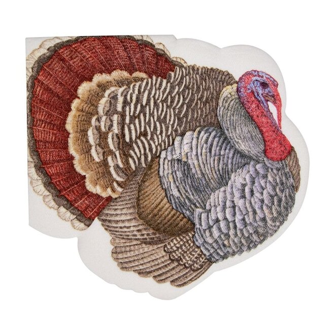 Die-Cut Turkey Napkins