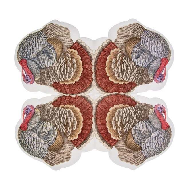 Die-Cut Turkey Napkins