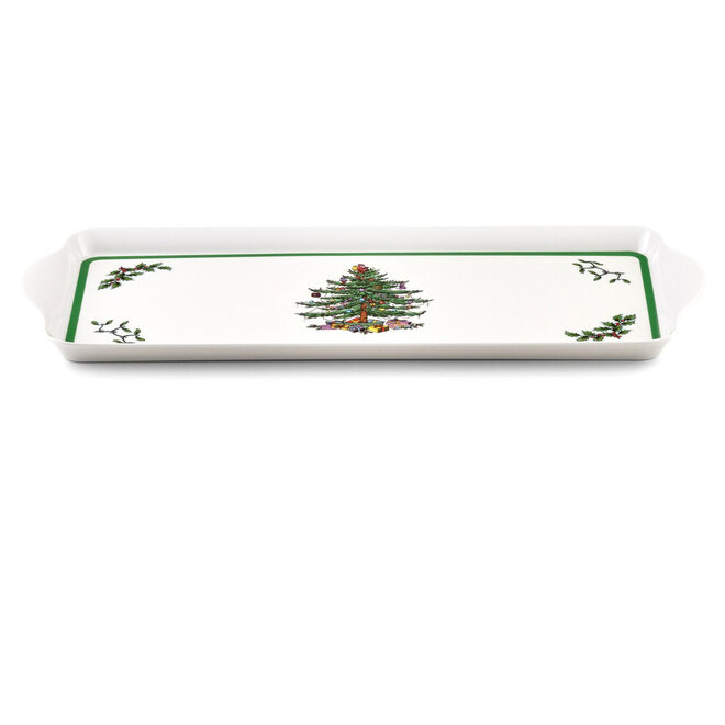 Spode Christmas Tree Sandwich Tray