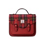 Harris Tweed Royal Stewart Tartan Medium Calton Satchel