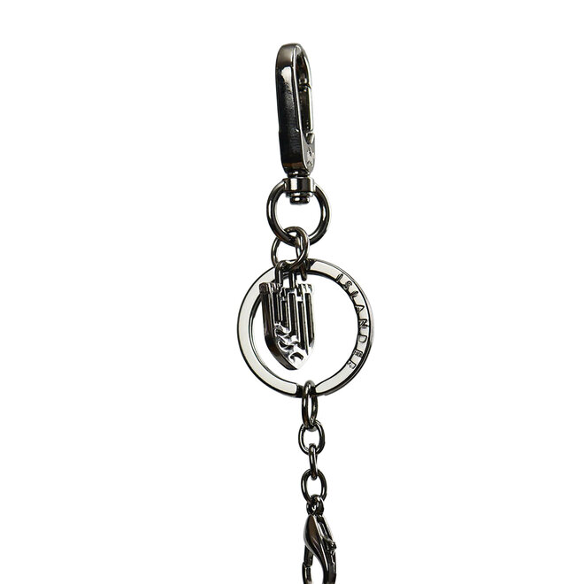 Harris Tweed Islander Tartan Teddy Bear Keyring