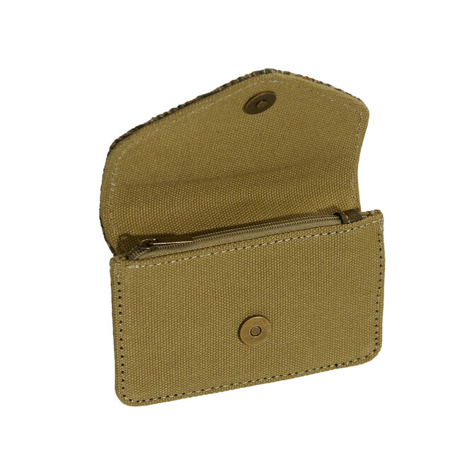 Harris Tweed Chestnut Herringbone Luna Bag