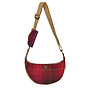 Harris Tweed Fuchsia Tartan Luna Bag