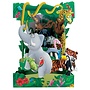 Jungle Animals Swing Card