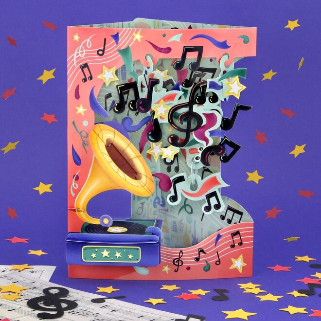 Music Swing Card