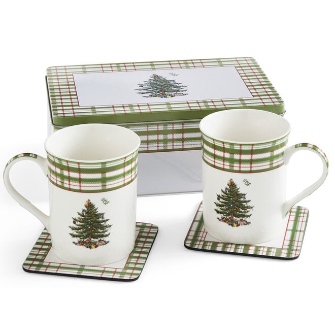 Christmas Tree 2025 Annual Mug and Tin Set