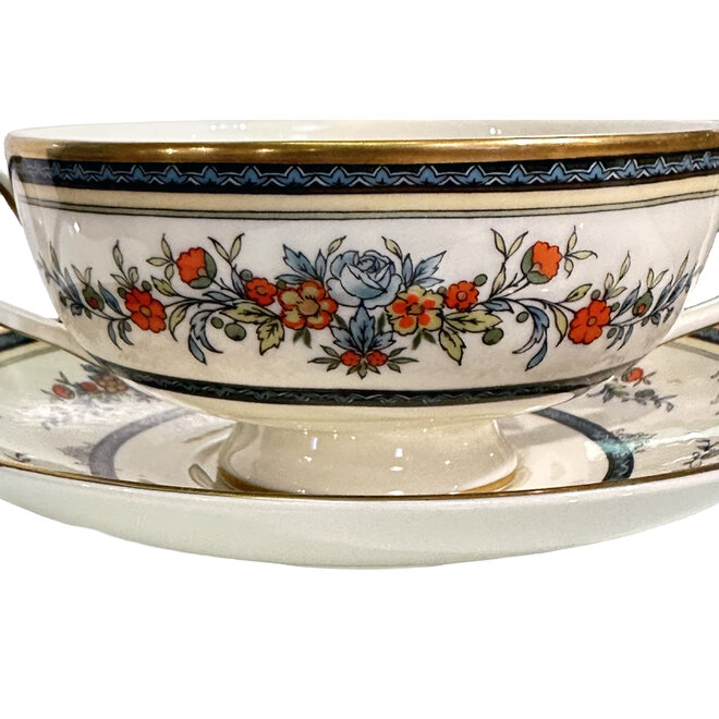Minton Stanwood Soup Bowl & Saucer