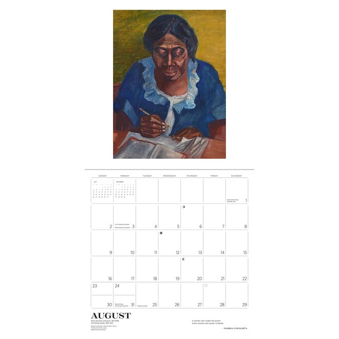 The Reading Woman 2026 Wall Calendar
