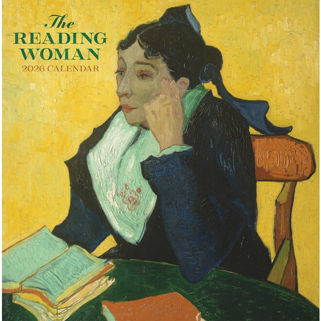 The Reading Woman 2026 Wall Calendar