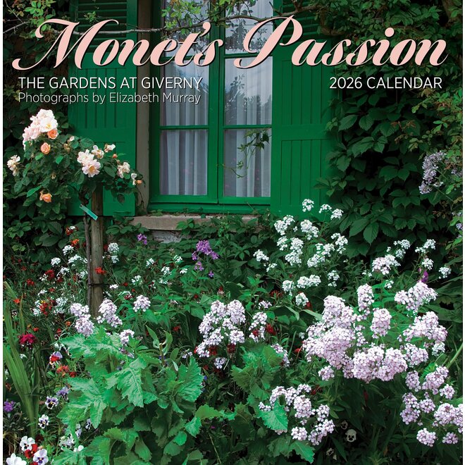 The Gardens at Giverny 2026 Wall Calendar