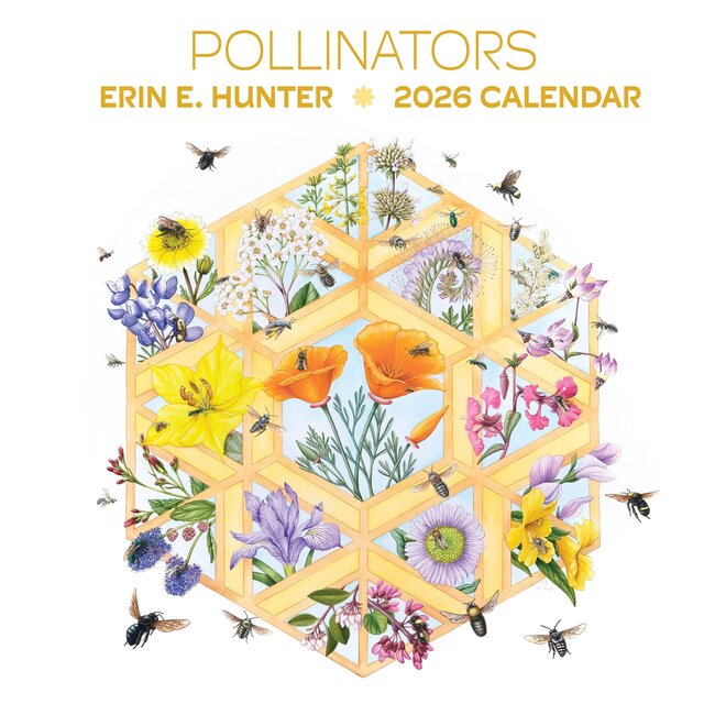 Pollinators 2026 Wall Calendar
