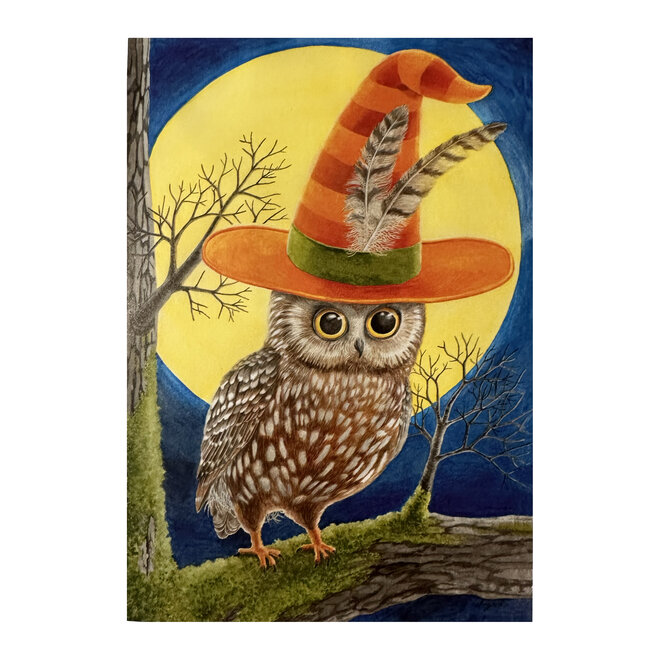 Halloween Owl Card