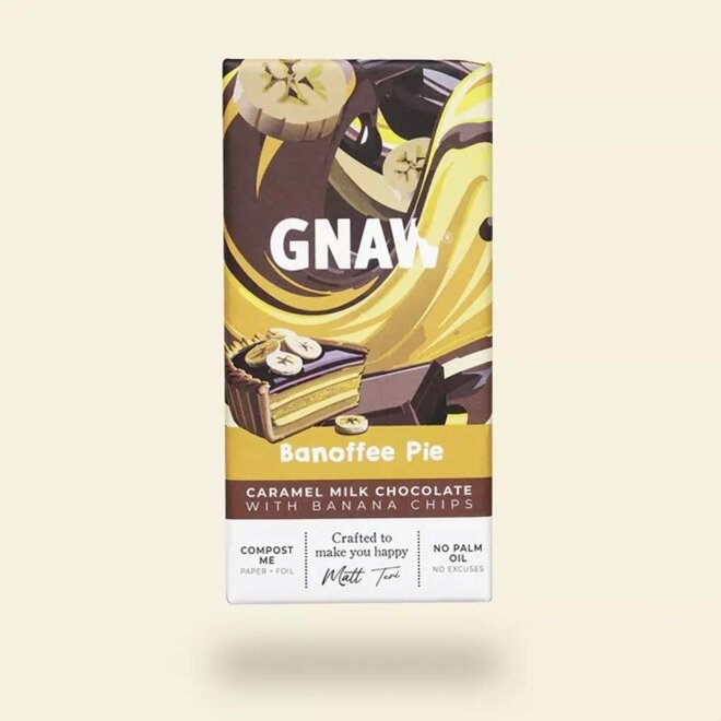 Gnaw Banoffee Pie Milk Chocolate Bar
