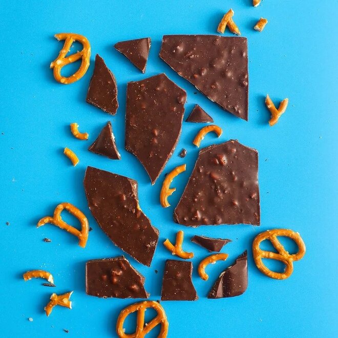 Hip Salty Pretzels Oat Milk Chocolate Bar