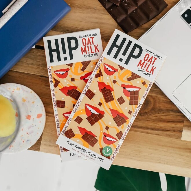 Hip Salted Caramel Oat Milk Chocolate Bar