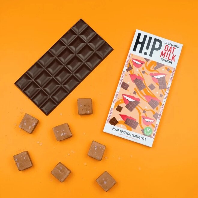 Hip Salted Caramel Oat Milk Chocolate Bar