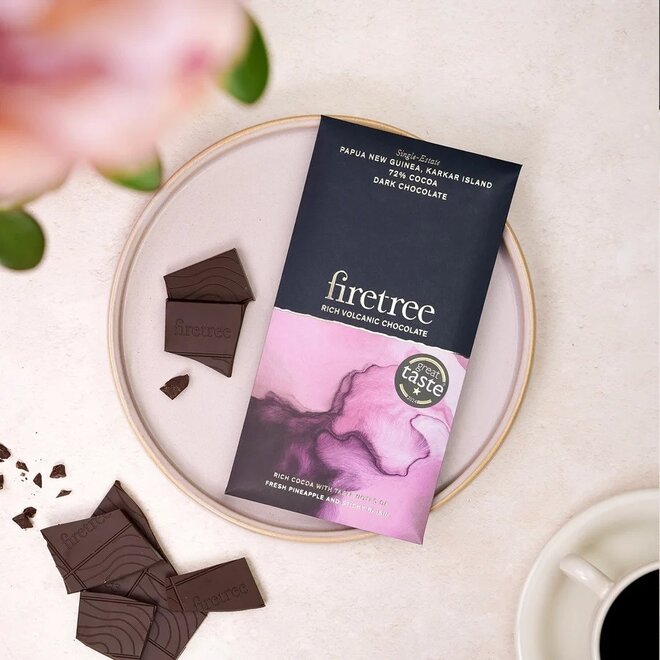 Firetree Papua New Guinea Karkar Island 72% Cocoa Chocolate Bar