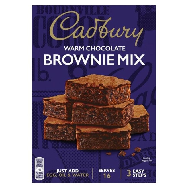 Cadbury Chocolate Brownie Mix 350g