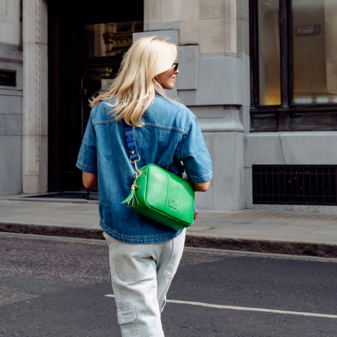 District Line Green London City Plus Bag