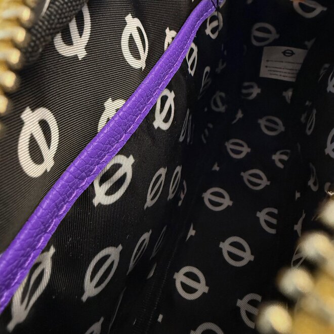 Elizabeth Line Purple London City Bag