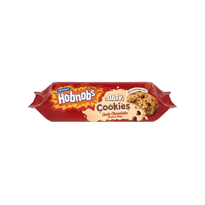 McVitie's Hobnobs Oaty Dark Chocolate Chip Cookies