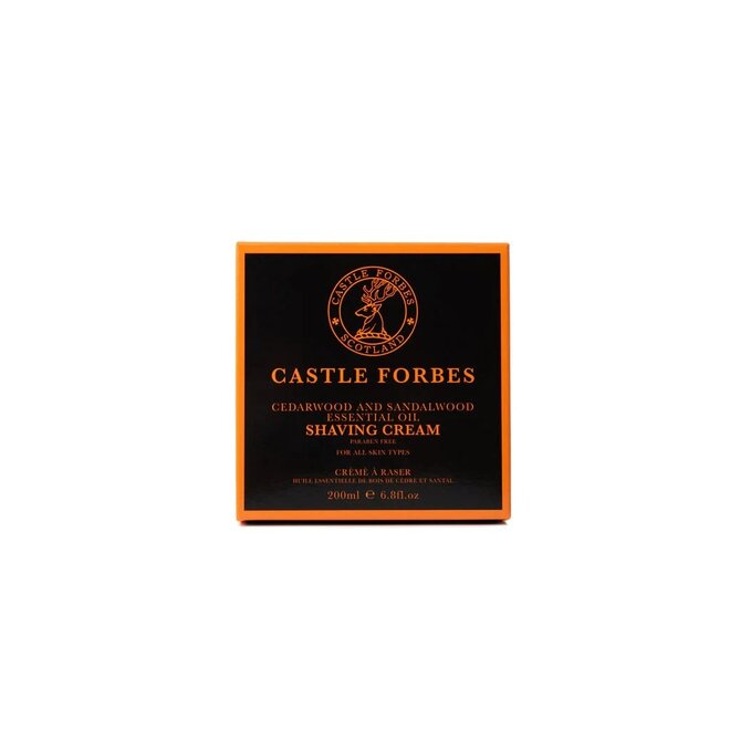 Castle Forbes Cedarwood & Sandalwood Shaving Cream