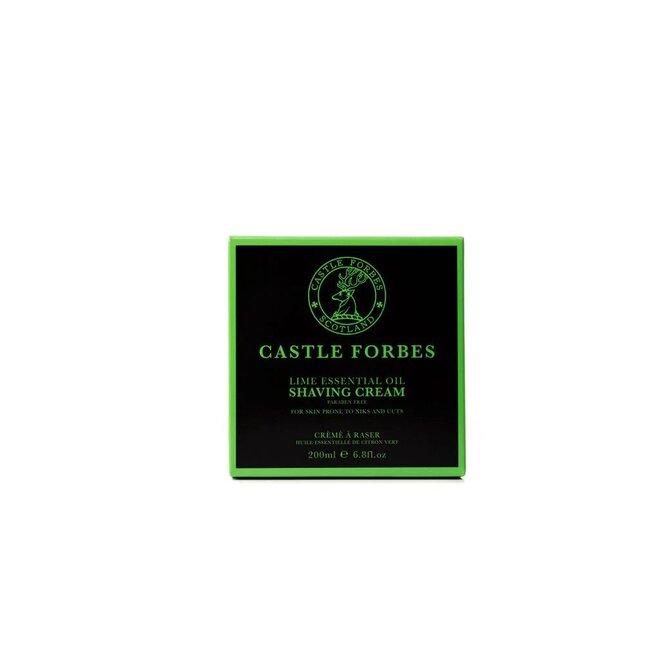 Castle Forbes Lime Essential Oil Shaving Cream