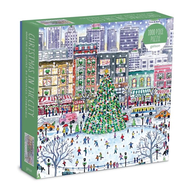 Christmas in the City 1000-Piece Puzzle