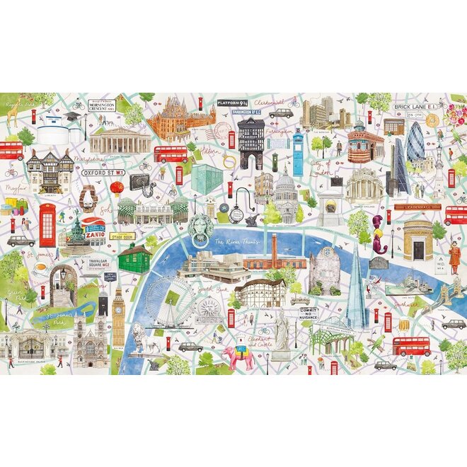 London: A 1000-Piece Puzzle for Curious Wanderers