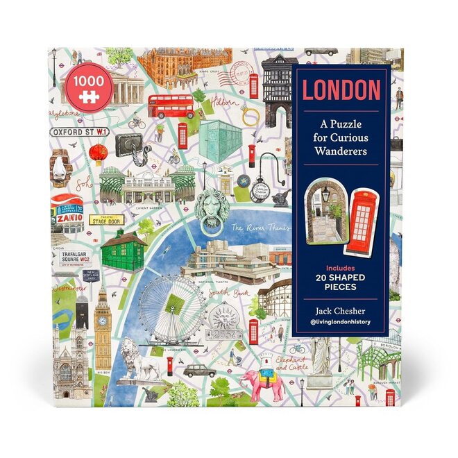 London: A 1000-Piece Puzzle for Curious Wanderers