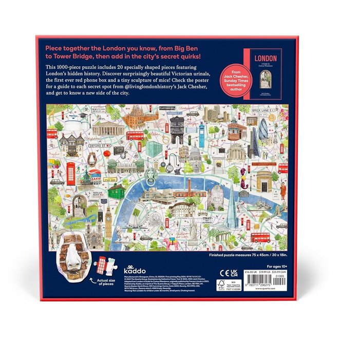 London: A 1000-Piece Puzzle for Curious Wanderers