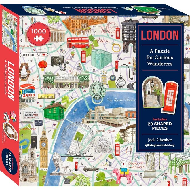 London: A 1000-Piece Puzzle for Curious Wanderers
