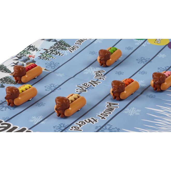 Racing Sausage Dog Christmas Crackers (Box of 6)