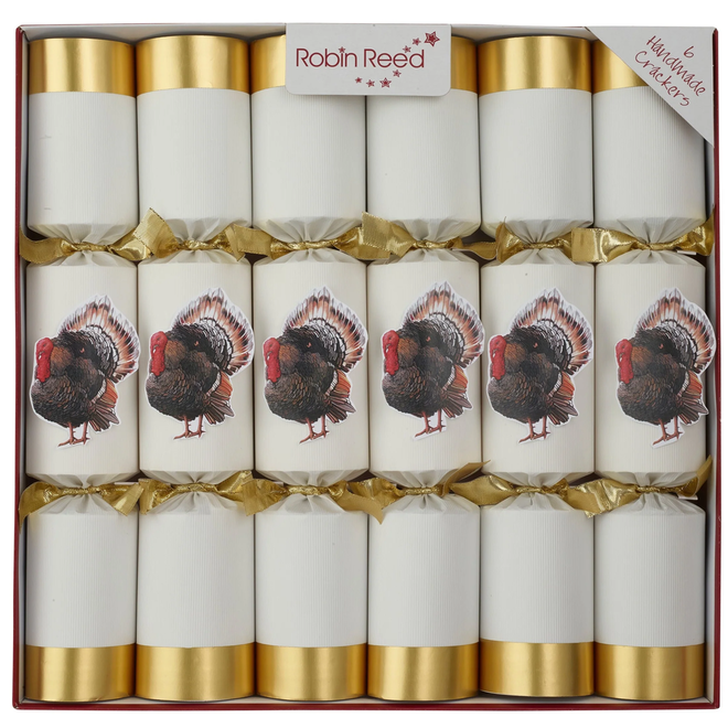 Racing Turkey Gold Crackers (Box of 6)