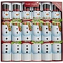 Racing Snowmen Christmas Crackers (Box of 6)