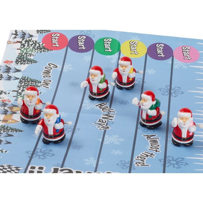 Racing Santa Christmas Crackers (Box of 6)