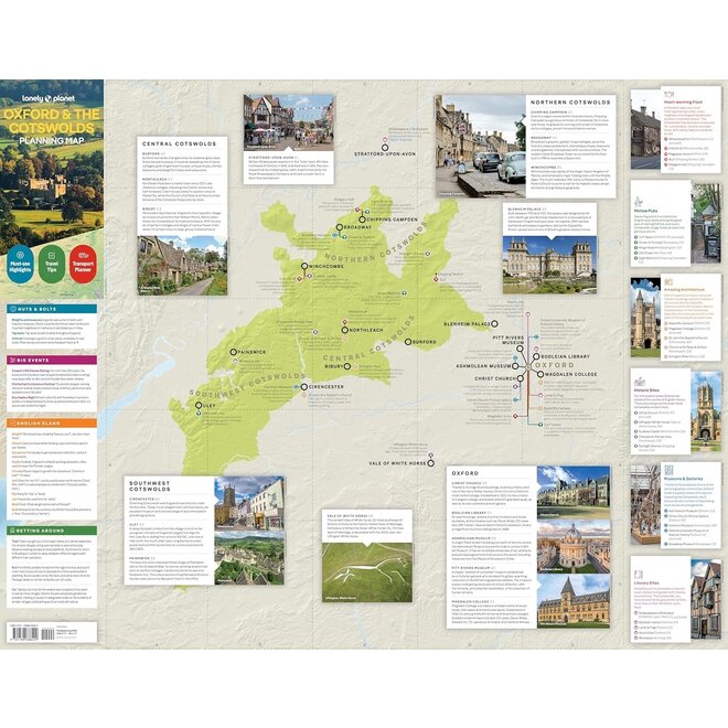 Oxford & The Cotswolds Planning Map
