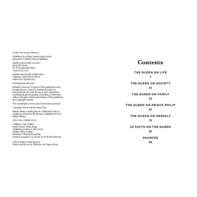 Pocket The Queen Wisdom