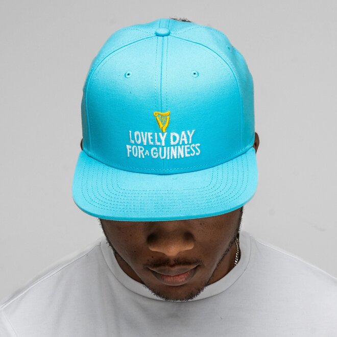 Guinness Blue Flat Brim Baseball Cap